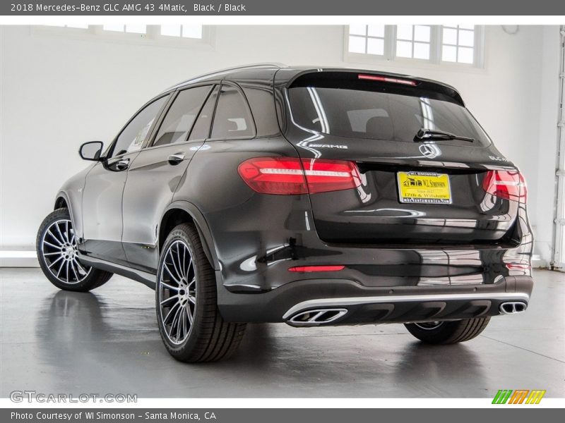 Black / Black 2018 Mercedes-Benz GLC AMG 43 4Matic