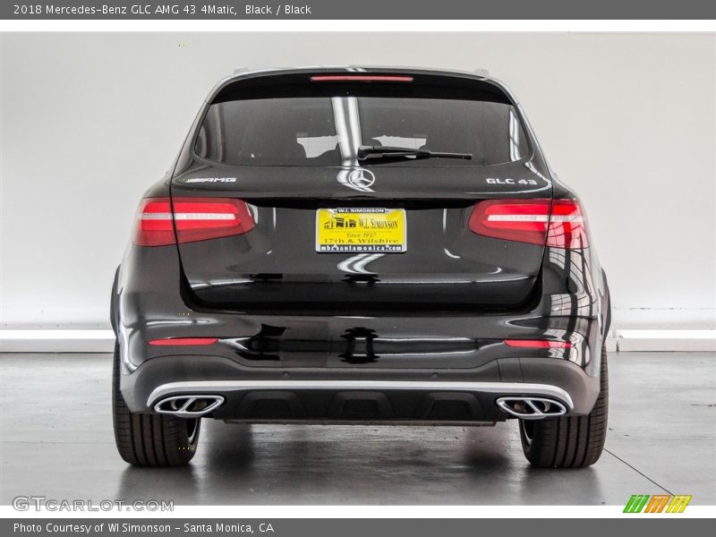 Black / Black 2018 Mercedes-Benz GLC AMG 43 4Matic