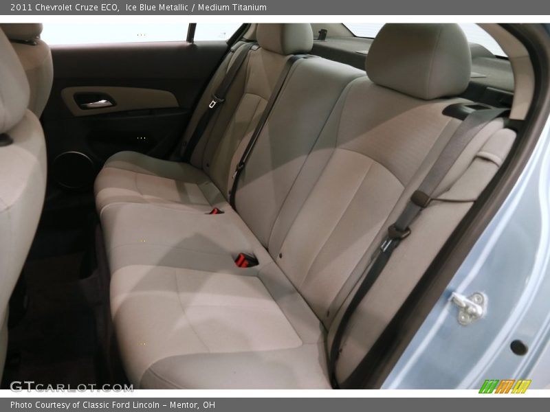 Ice Blue Metallic / Medium Titanium 2011 Chevrolet Cruze ECO