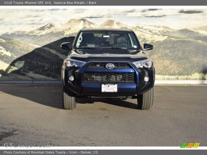 Nautical Blue Metallic / Black 2018 Toyota 4Runner SR5 4x4