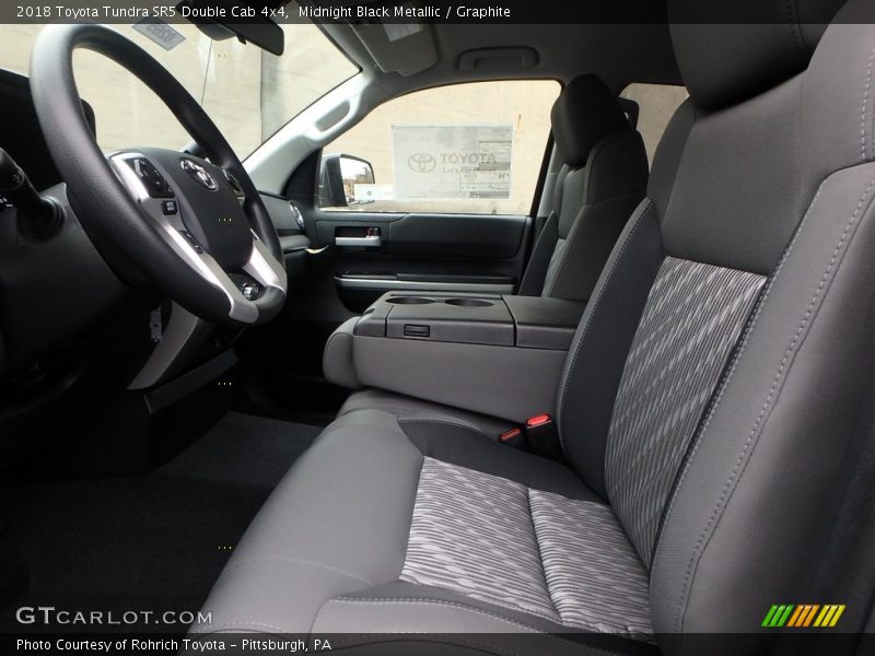 Front Seat of 2018 Tundra SR5 Double Cab 4x4