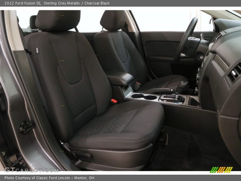 Sterling Grey Metallic / Charcoal Black 2012 Ford Fusion SE