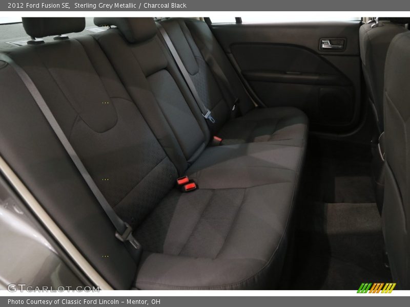 Sterling Grey Metallic / Charcoal Black 2012 Ford Fusion SE