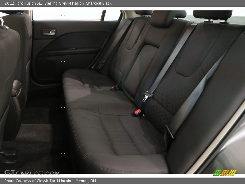 Sterling Grey Metallic / Charcoal Black 2012 Ford Fusion SE