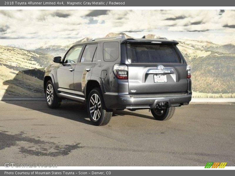 Magnetic Gray Metallic / Redwood 2018 Toyota 4Runner Limited 4x4