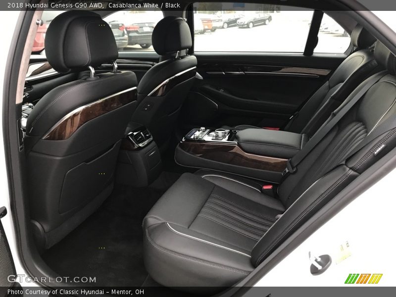 Rear Seat of 2018 Genesis G90 AWD