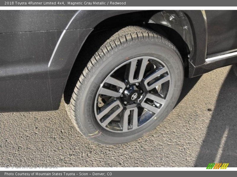 Magnetic Gray Metallic / Redwood 2018 Toyota 4Runner Limited 4x4
