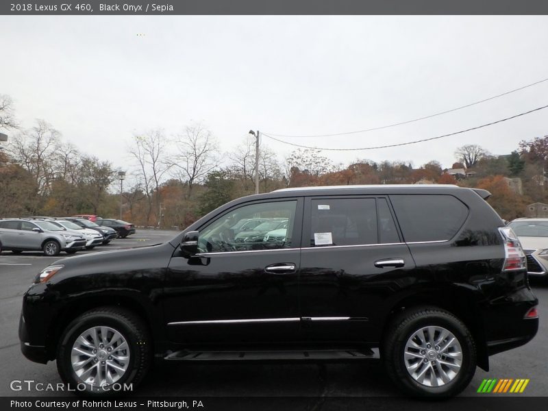Black Onyx / Sepia 2018 Lexus GX 460