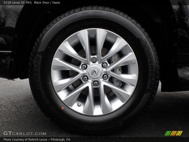 Black Onyx / Sepia 2018 Lexus GX 460