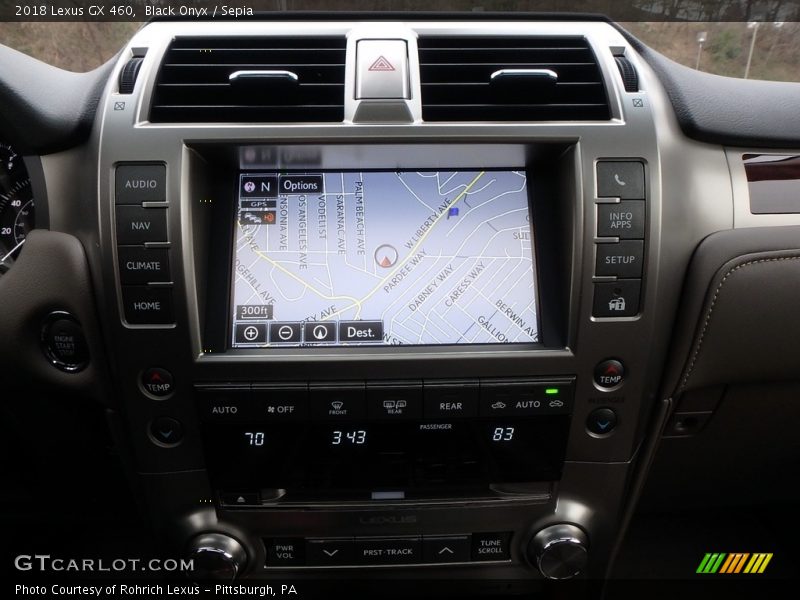 Black Onyx / Sepia 2018 Lexus GX 460