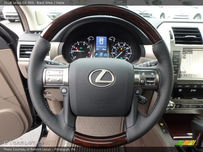 Black Onyx / Sepia 2018 Lexus GX 460