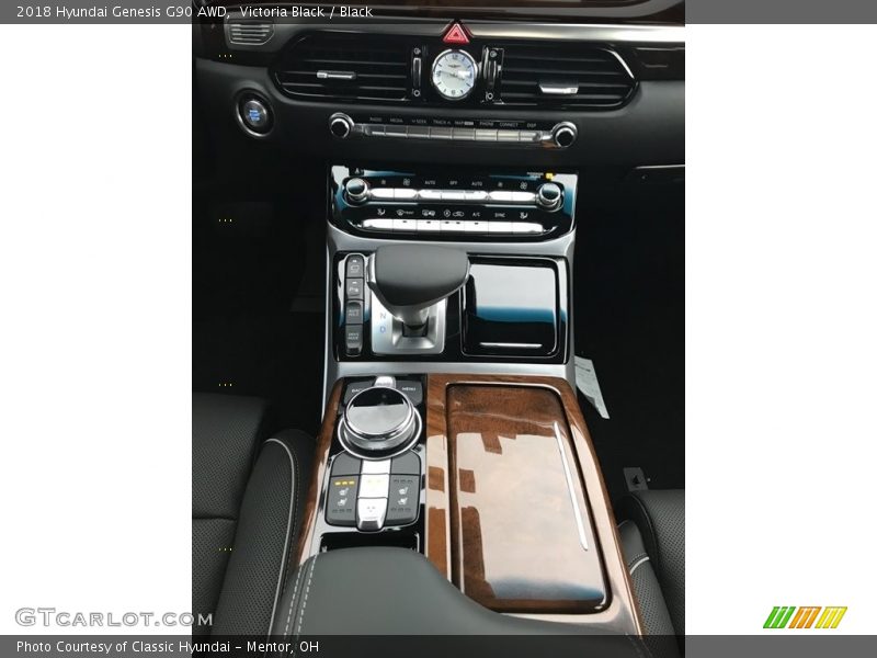 Controls of 2018 Genesis G90 AWD