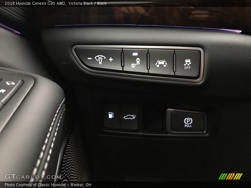 Controls of 2018 Genesis G90 AWD