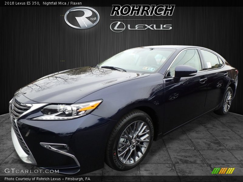 Nightfall Mica / Flaxen 2018 Lexus ES 350