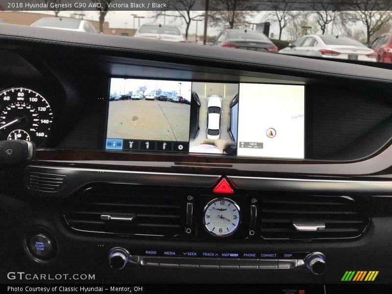 Victoria Black / Black 2018 Hyundai Genesis G90 AWD