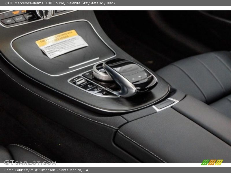 Selenite Grey Metallic / Black 2018 Mercedes-Benz E 400 Coupe