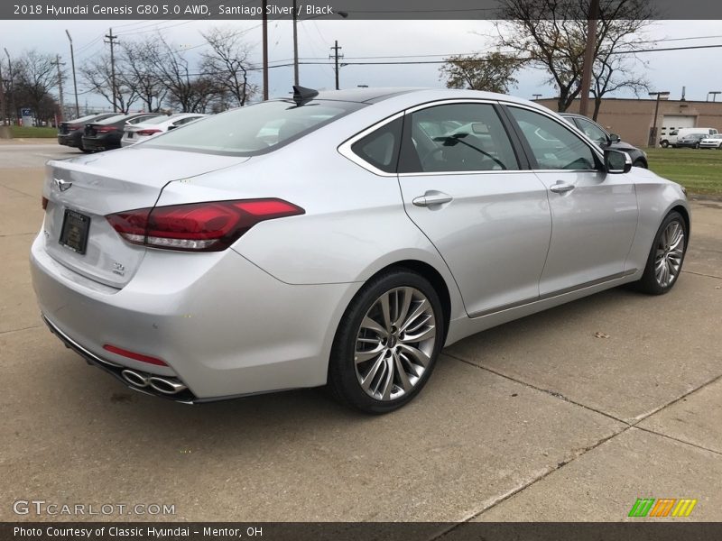  2018 Genesis G80 5.0 AWD Santiago Silver