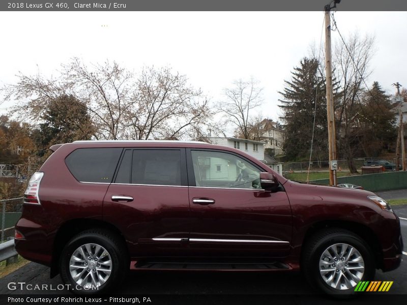 Claret Mica / Ecru 2018 Lexus GX 460