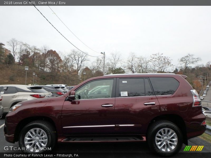 Claret Mica / Ecru 2018 Lexus GX 460