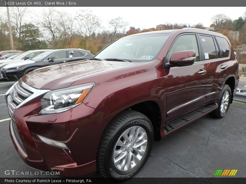 Claret Mica / Ecru 2018 Lexus GX 460