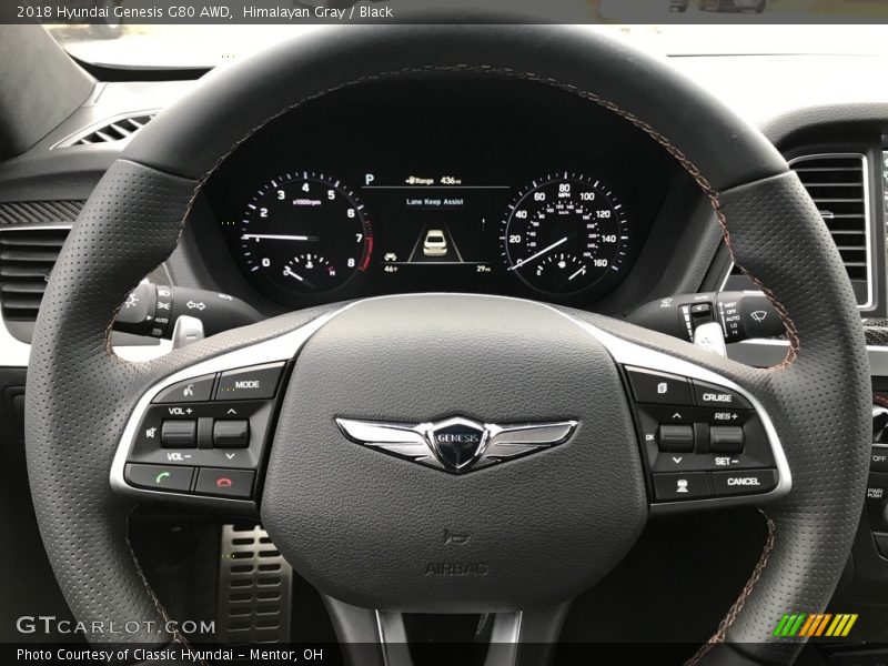 2018 Genesis G80 AWD Steering Wheel
