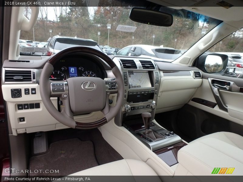 Claret Mica / Ecru 2018 Lexus GX 460