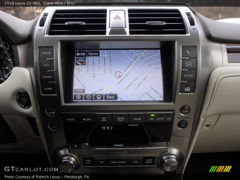 Claret Mica / Ecru 2018 Lexus GX 460