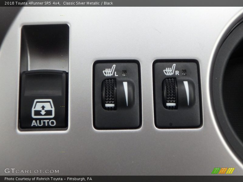 Classic Silver Metallic / Black 2018 Toyota 4Runner SR5 4x4