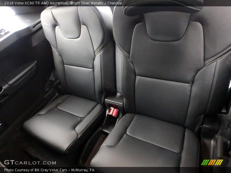 Bright Silver Metallic / Charcoal 2018 Volvo XC90 T6 AWD Inscription