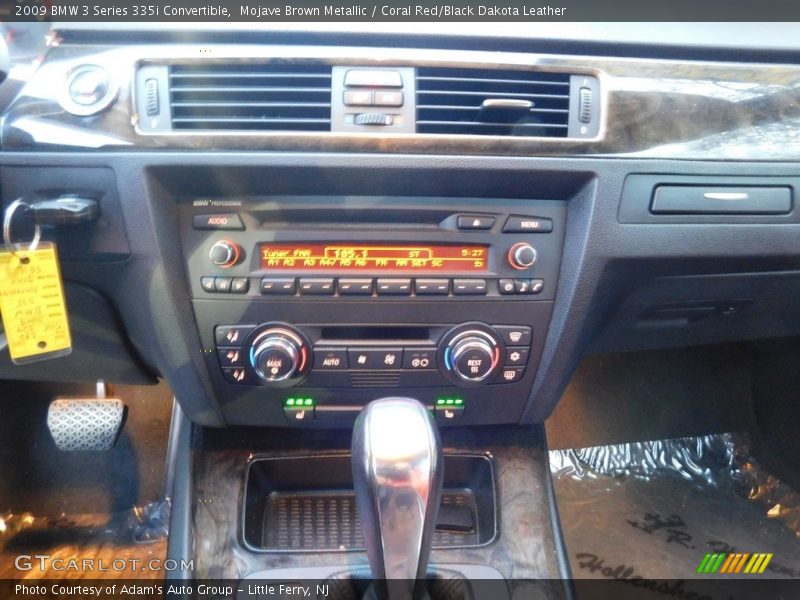 Mojave Brown Metallic / Coral Red/Black Dakota Leather 2009 BMW 3 Series 335i Convertible