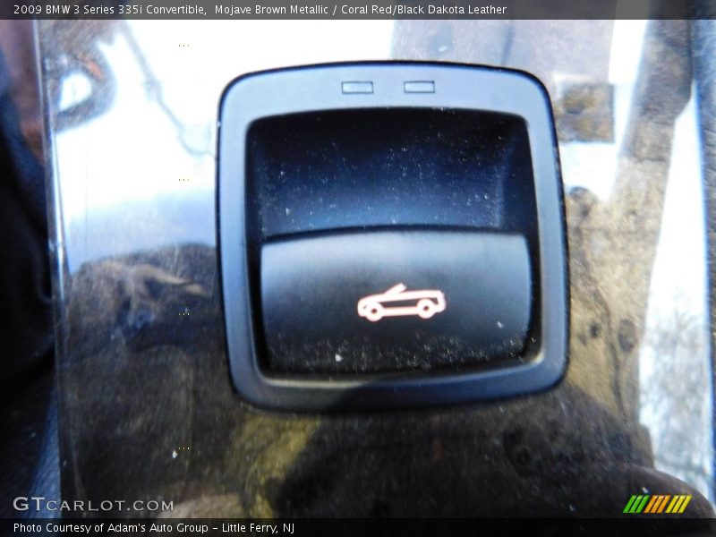 Mojave Brown Metallic / Coral Red/Black Dakota Leather 2009 BMW 3 Series 335i Convertible