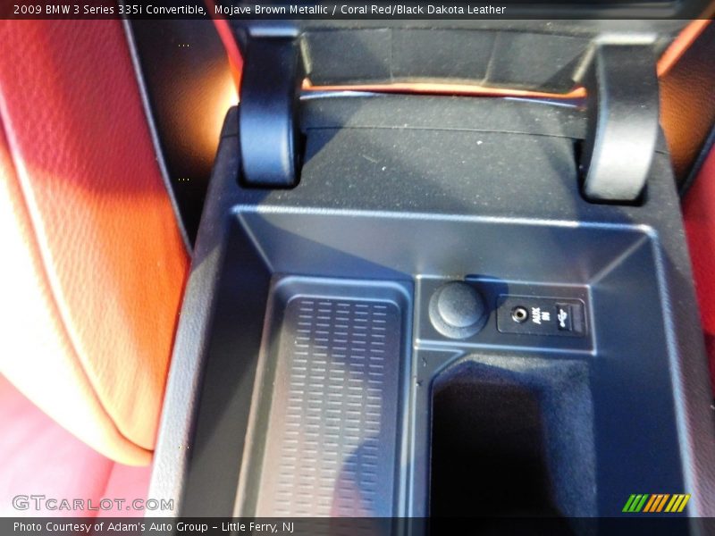 Mojave Brown Metallic / Coral Red/Black Dakota Leather 2009 BMW 3 Series 335i Convertible