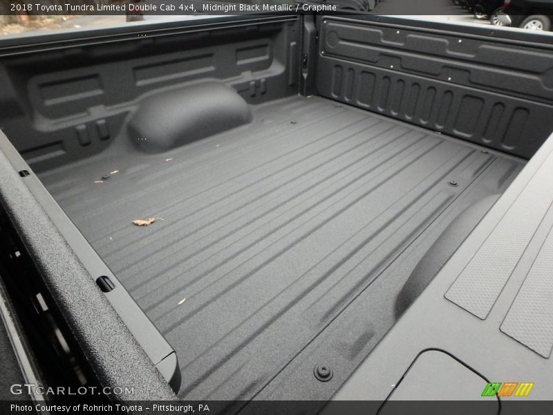 Midnight Black Metallic / Graphite 2018 Toyota Tundra Limited Double Cab 4x4
