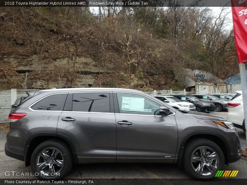  2018 Highlander Hybrid Limited AWD Predawn Gray Mica