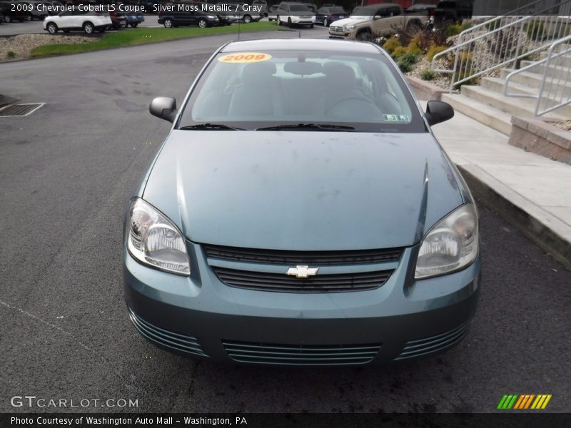 Silver Moss Metallic / Gray 2009 Chevrolet Cobalt LS Coupe