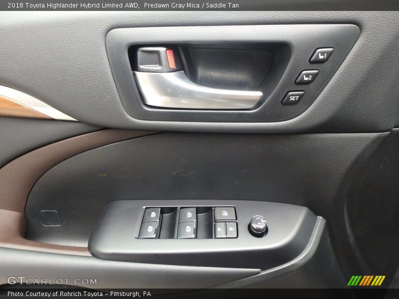 Controls of 2018 Highlander Hybrid Limited AWD
