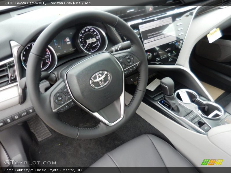 Predawn Gray Mica / Ash 2018 Toyota Camry XLE