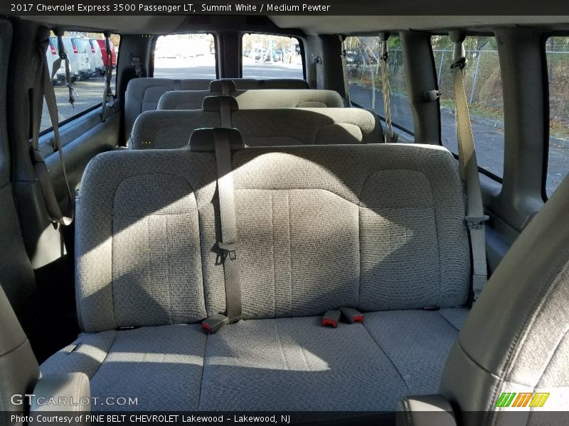 Summit White / Medium Pewter 2017 Chevrolet Express 3500 Passenger LT