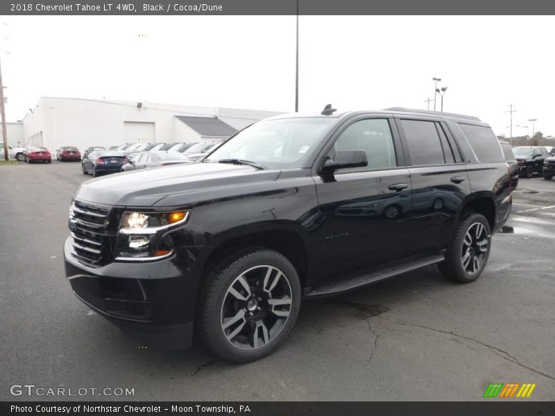 Black / Cocoa/Dune 2018 Chevrolet Tahoe LT 4WD