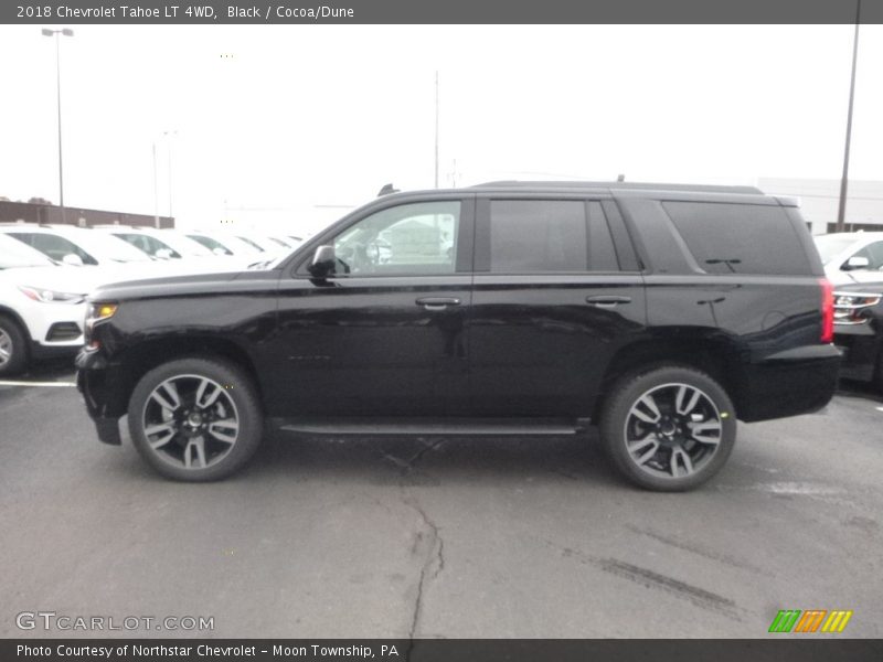 Black / Cocoa/Dune 2018 Chevrolet Tahoe LT 4WD