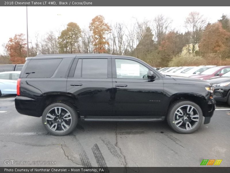 Black / Cocoa/Dune 2018 Chevrolet Tahoe LT 4WD