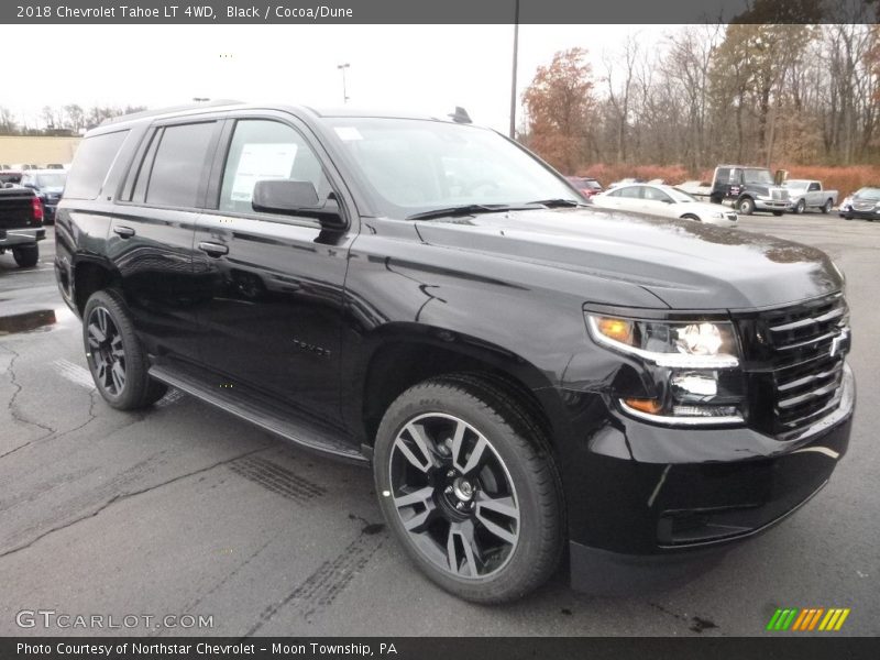 Black / Cocoa/Dune 2018 Chevrolet Tahoe LT 4WD