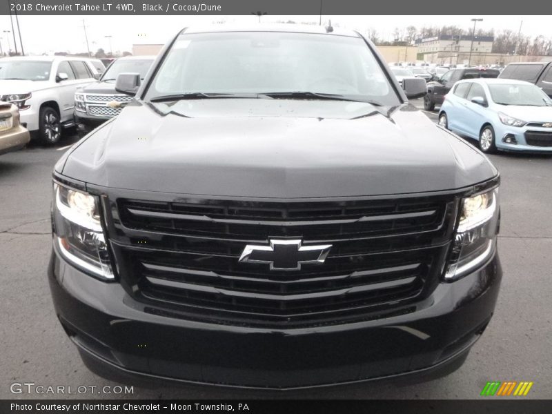 Black / Cocoa/Dune 2018 Chevrolet Tahoe LT 4WD