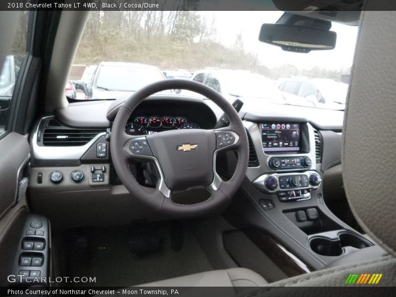 Black / Cocoa/Dune 2018 Chevrolet Tahoe LT 4WD