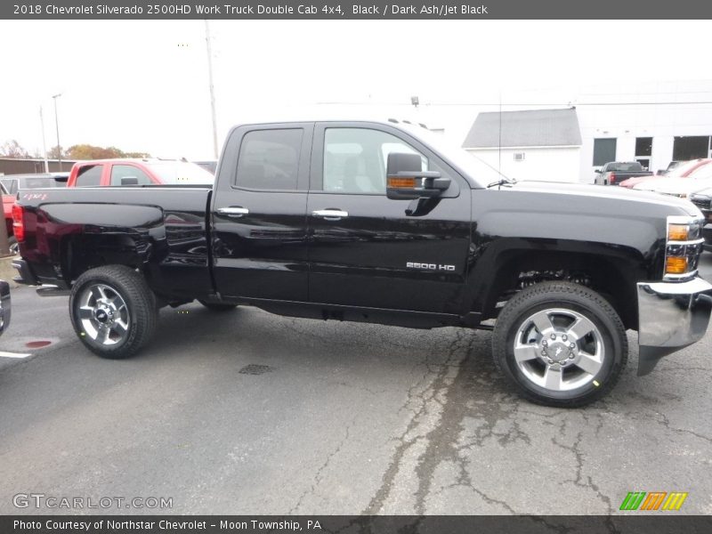 Black / Dark Ash/Jet Black 2018 Chevrolet Silverado 2500HD Work Truck Double Cab 4x4