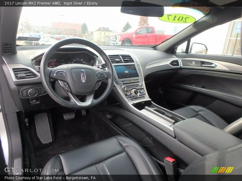  2017 MKZ Premier AWD Ebony Interior