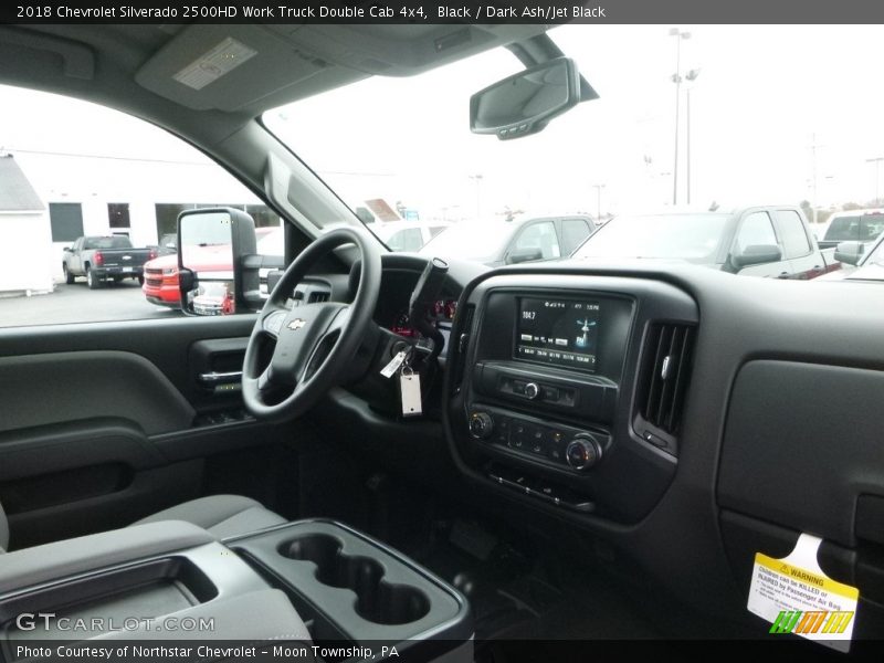 Black / Dark Ash/Jet Black 2018 Chevrolet Silverado 2500HD Work Truck Double Cab 4x4