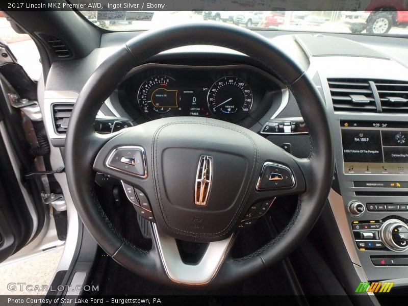  2017 MKZ Premier AWD Steering Wheel