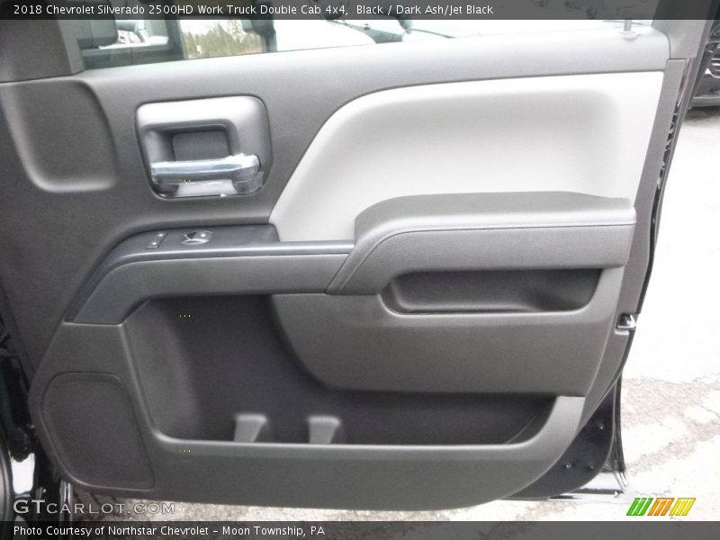 Black / Dark Ash/Jet Black 2018 Chevrolet Silverado 2500HD Work Truck Double Cab 4x4
