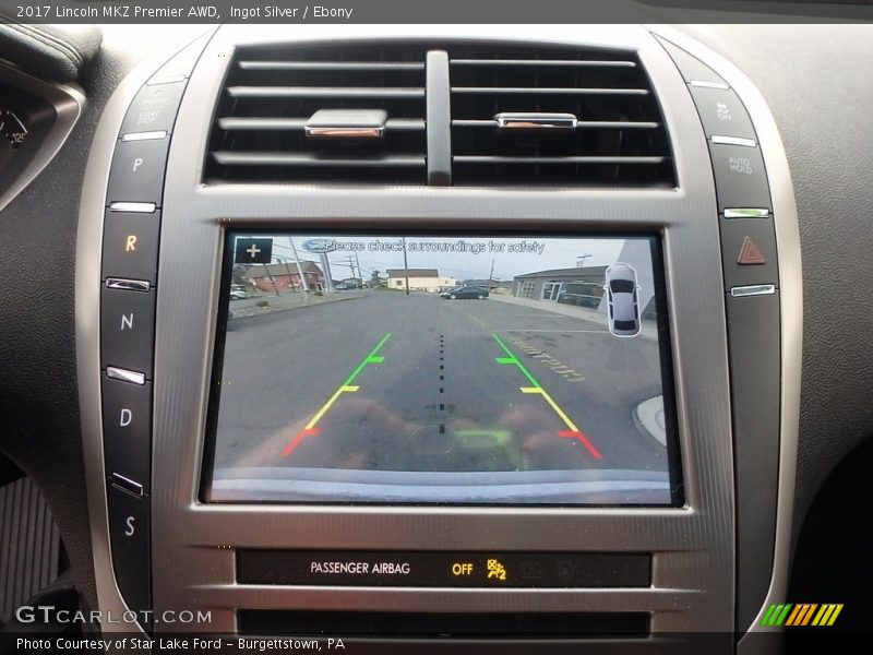 Ingot Silver / Ebony 2017 Lincoln MKZ Premier AWD